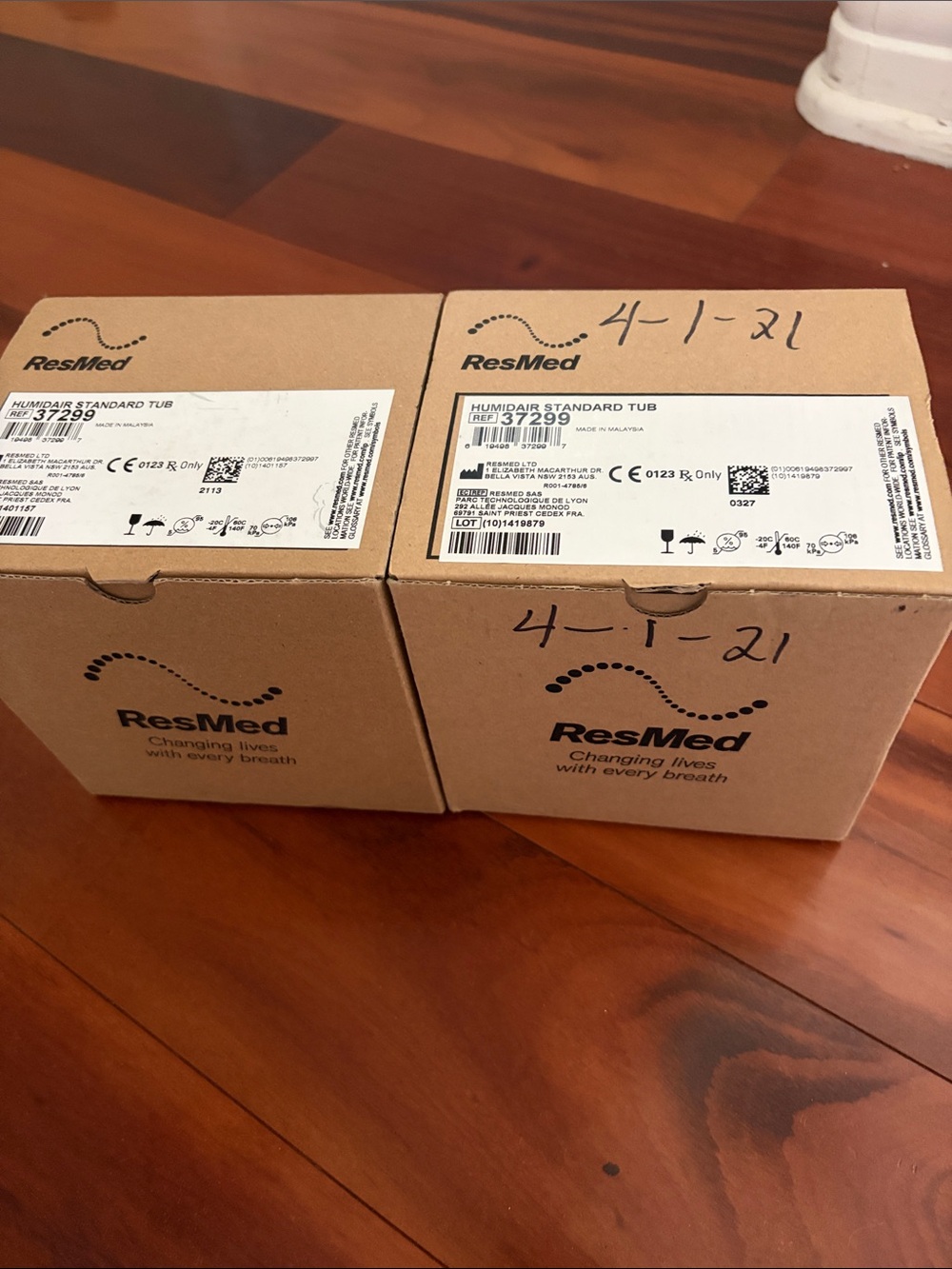 2 Pack of 37299 Humidair Standard Tub factory sealed new in box (2x)